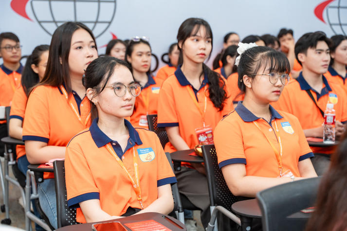 Tham quan Transcosmos Vietnam, sinh viên ngành Digital Marketing học hỏi kinh nghiệm từ cựu sinh viên 9