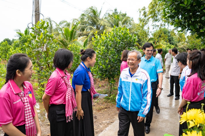 Mùa hè xanh HUTECH 2024 khánh thành 4 công trình trọng điểm tại mặt trận tỉnh Bến Tre và Đồng Tháp 134