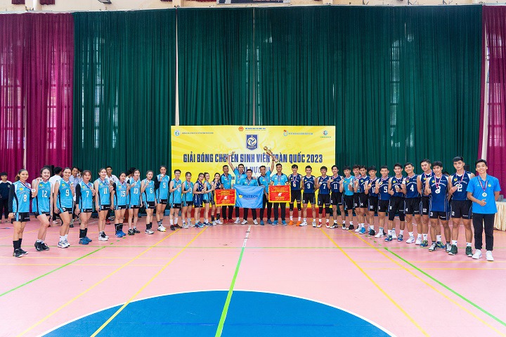 Tuyển bóng chuyền nam - nữ HUTECH lập “cú đúp” tại Giải Bóng chuyền Sinh viên toàn quốc - khu vực phía Nam 2023 126
