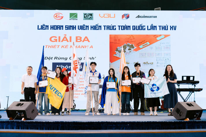 Sinh viên HUTECH xuất sắc giành 9 giải thưởng tại Liên hoan Sinh viên Kiến trúc toàn quốc 2026 61