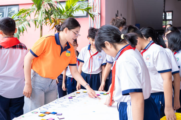 Gần 800 học sinh THCS Phú Mỹ hưởng ứng hoạt động đầu tiên của dự án NEXTGEN IMPACT PROJECT tại Việt Nam 72