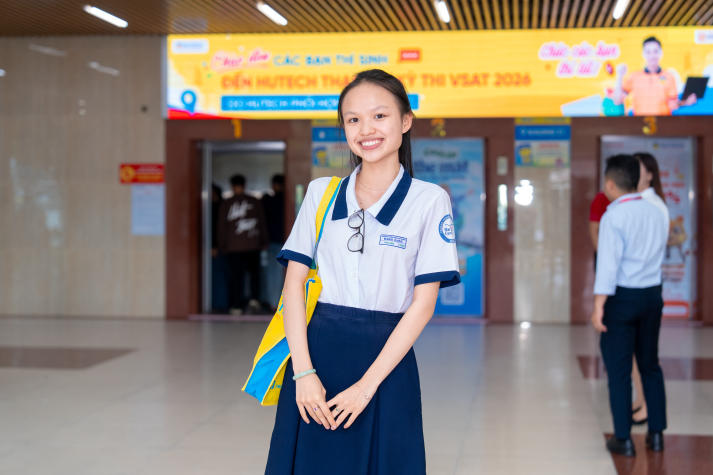 HUTECH phối hợp UEF tổ chức thành công kỳ thi V-SAT 2026 cho gần 1.000 thí sinh 118