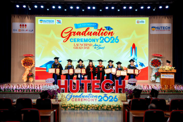 Lễ trao bằng tốt nghiệp HUTECH: Dấu son cho hành trình bền bỉ chinh phục tri thức 75