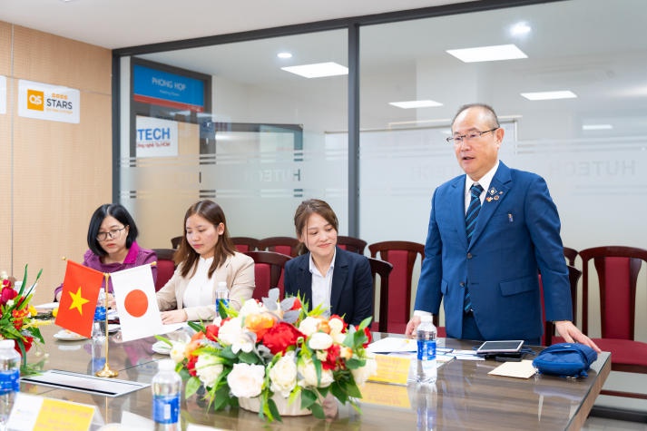 HUTECH làm việc với Trưởng Ban Học bổng Rotary Yoneyama (Nhật Bản) 54