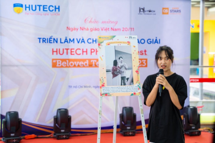 [Video] Hồ Phan Ngọc Anh - sinh viên Khoa Truyền thông và Thiết kế là Quán quân HUTECH Photo Contest “Beloved Teacher 2023” 120