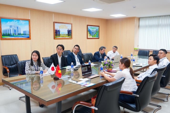 Viện Công nghệ Việt - Nhật tiếp đón và làm việc cùng Công ty Jesco Asia và Toa Kogyo (Nhật Bản) 80