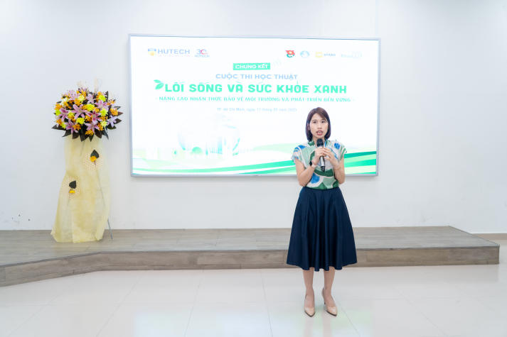Lối sống xanh - Sức khỏe xanh: Sinh viên HUTECH kiến tạo tương lai bằng hành động bền vững 186