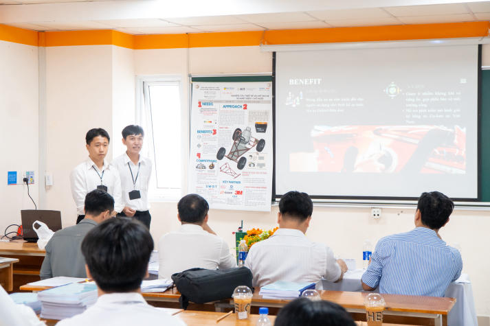 [Video] VJIT Project Design Show 2025: Trình làng những ý tưởng kỹ thuật đột phá của sinh viên 78