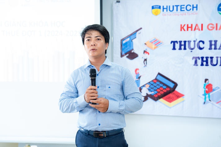 Khoa Tài chính - Thương mại HUTECH khai giảng học kỳ doanh nghiệp thực hành thuế với Công ty Asctax 35