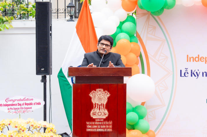 HUTECH hòa nhịp lan tỏa sắc màu văn hóa Ấn Độ tại Lễ kỷ niệm 79 năm Ngày Độc lập 83