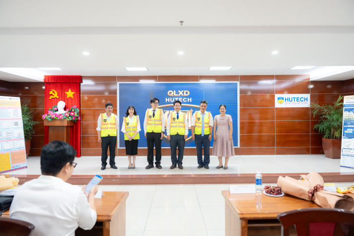 Học viên ngành Quản lý xây dựng chương trình đào tạo từ xa thể hiện bản lĩnh tại buổi bảo vệ đồ án tốt nghiệp 224