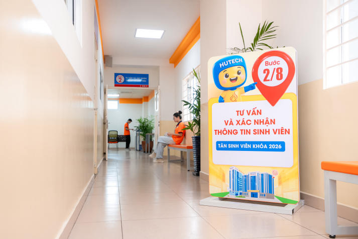 HUTECH hoàn tất công tác chuẩn bị, sẵn sàng đón thí sinh nhập học 19