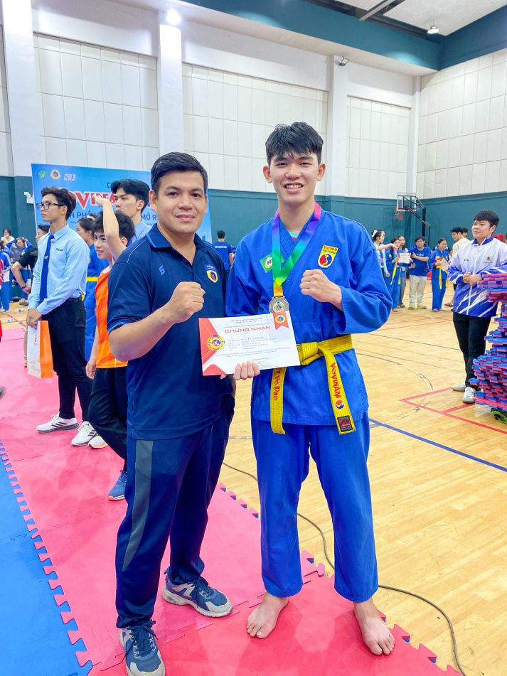 Đội tuyển Vovinam HUTECH gặt hái 09 tấm huy chương tại Giải Vô địch Vovinam Sinh viên TP.HCM mở rộng lần 2 70