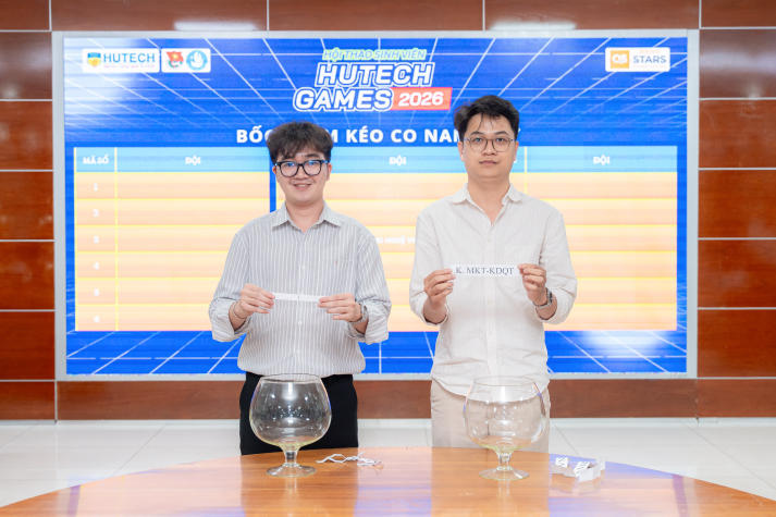 Bốc thăm HUTECH Games 2026: Những cặp đấu duyên nợ chính thức lộ diện 37