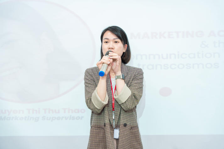 Tham quan Transcosmos Vietnam, sinh viên ngành Digital Marketing học hỏi kinh nghiệm từ cựu sinh viên 27