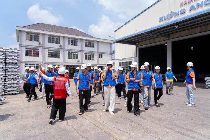 Sinh viên Kiến trúc khám phá bài toán tổ chức không gian sản xuất tại Nhà máy Nhôm Nam Sung 77