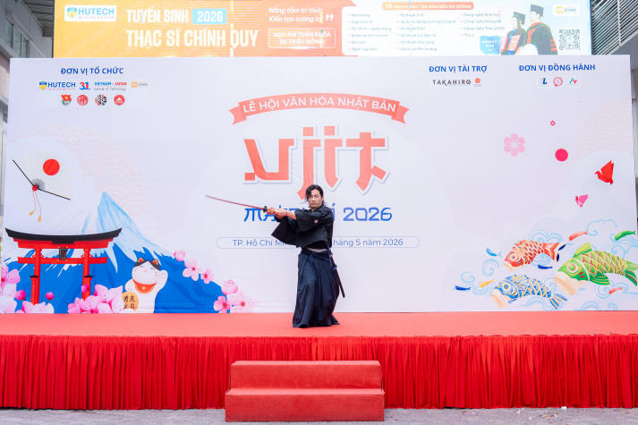 [Video] HUTECH-ers trải nghiệm một ngày “sống cùng văn hóa Nhật” tại VJIT Matsuri 2026 62