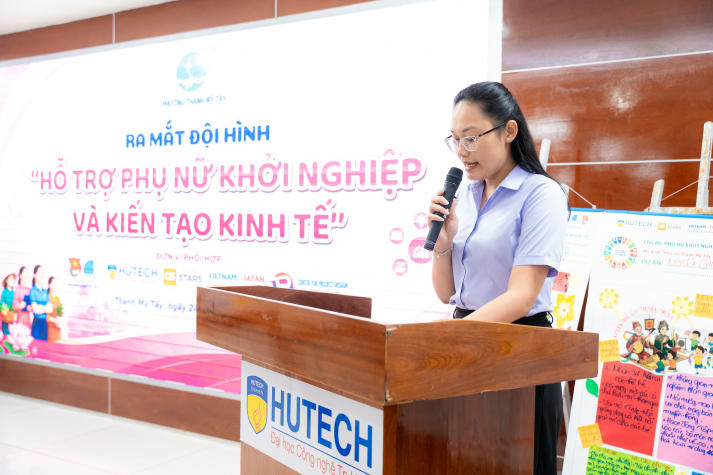 HUTECH đồng hành cùng phụ nữ phường Thạnh Mỹ Tây phát triển tư duy đổi mới sáng tạo và khởi nghiệp 166