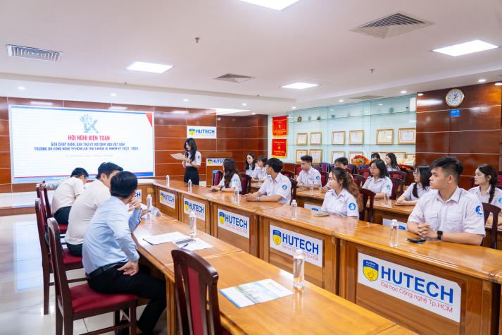 Hội nghị kiện toàn Hội Sinh viên HUTECH Khóa IX: Quyết tâm xây dựng phong trào thiết thực, gắn kết sinh viên 28