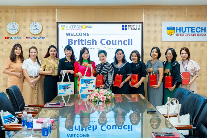 HUTECH và UEF mở rộng triển vọng hợp tác giáo dục xuyên quốc gia cùng British Council 101