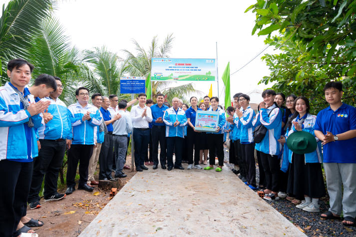 [Video] Khánh thành nhiều công trình ý nghĩa tại mặt trận Mùa hè xanh Đồng Tháp 2025 82
