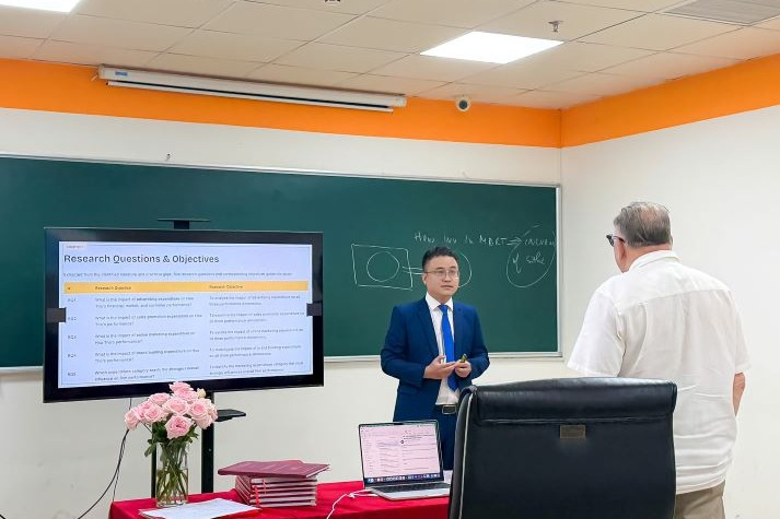 20 học viên MBA Đại học Lincoln bảo vệ luận văn Thạc sĩ trước hội đồng quốc tế 32