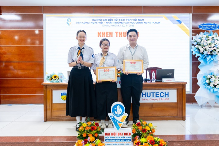 Ban Chấp hành tại Đại hội Đại biểu Liên Chi hội Viện Công nghệ Việt - Nhật lần thứ 4 sẵn sàng dẫn lối trên chặng đường mới 153