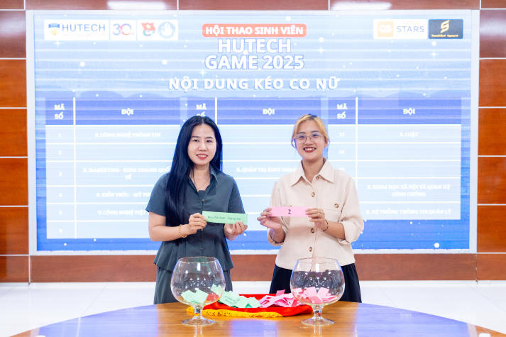 [HUTECH GAMES 2025] Kết quả bốc thăm đã được xác lập, sẵn sàng hướng đến Lễ khai mạc vào ngày 23/3 147