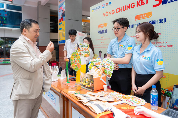 Chung kết HUTECH Startup Wings 2026: Con kê từ bùn thải và xỉ lò cao giành ngôi vị Quán quân 298