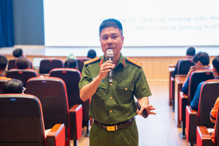 HUTECH đồng hành cùng Bộ Công an và Bộ GD&ĐT nâng cao nhận thức phòng chống tội phạm, tệ nạn ma túy cho sinh viên 64