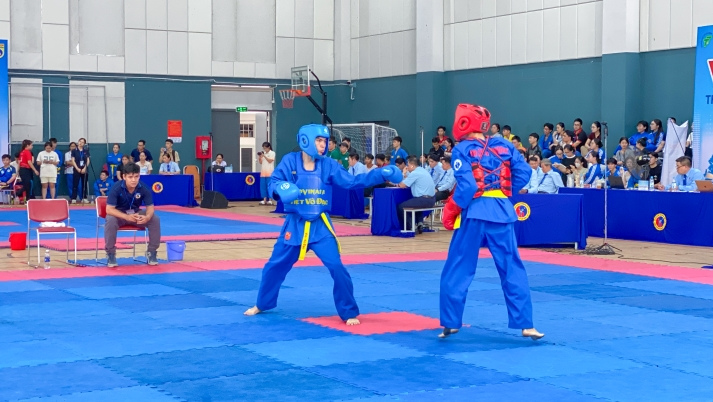 Đội tuyển Vovinam HUTECH gặt hái 09 tấm huy chương tại Giải Vô địch Vovinam Sinh viên TP.HCM mở rộng lần 2 39