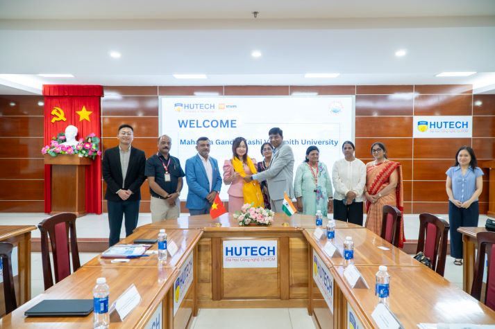 HUTECH làm việc cùng Mahatma Gandhi Kashi Vidyapith, mở thêm nhịp cầu học thuật với giáo dục Ấn Độ 55
