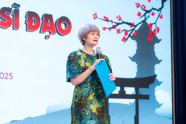 Samurai GANG mang đến màn trình diễn mãn nhãn, lan tỏa tinh thần Samurai tại HUTECH 44