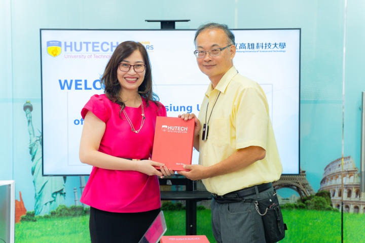 HUTECH đón tiếp đại diện Trường Đại học Khoa học và Công nghệ Quốc gia Cao Hùng (Đài Loan) 37