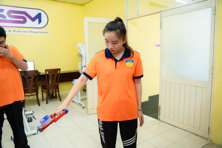 Tìm hiểu môi trường chuyên nghiệp tại Trung tâm Huấn luyện và Thi đấu TDTT TP.HCM cùng sinh viên Quản lý thể dục thể thao 52