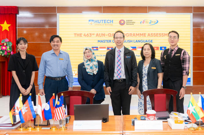 HUTECH chính thức khai mạc đánh giá ngoài 04 chương trình đào tạo trình độ Thạc sĩ theo tiêu chuẩn AUN-QA 133