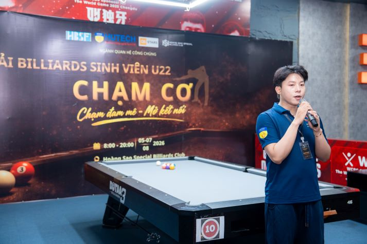[Video] Giải billiards toàn thành - sân thực hành nghề nghiệp của PR-ers HUTECH 52