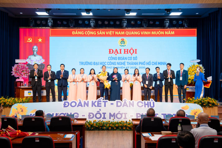 Đại hội Công đoàn HUTECH khóa XI, nhiệm kỳ 2025-2030: Khát vọng đổi mới, hướng đến tổ chức vững mạnh 277