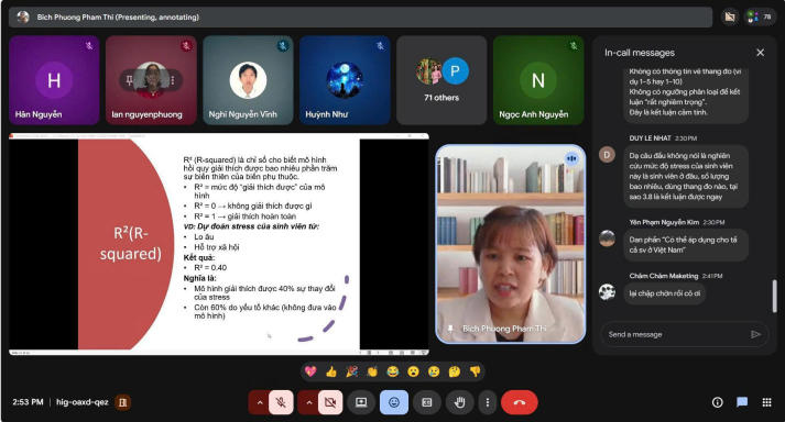Gỡ “điểm nghẽn” trong nghiên cứu khoa học, sinh viên K.KHXH&QHCC tiếp cận chuẩn IMRAD từ dữ liệu 27