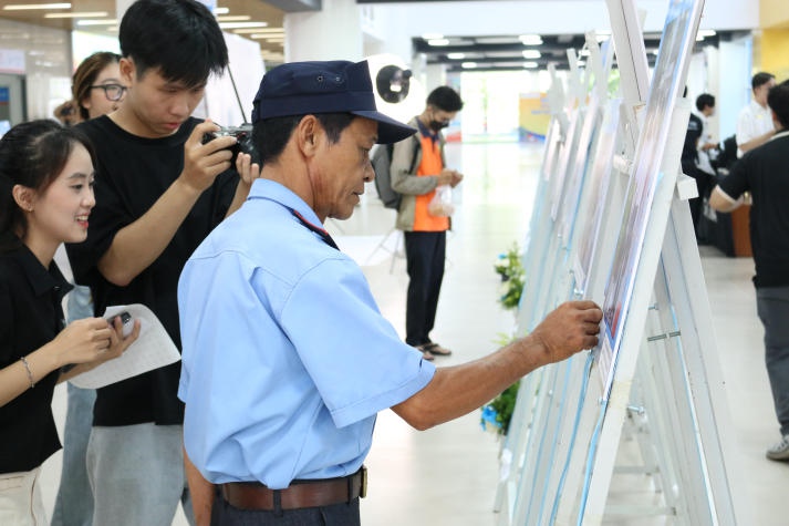 Lê Hoàng Nam - Cựu sinh viên Khoa Truyền thông & Thiết kế lên ngôi Quán quân HUTECH Photo Contest “Beloved Teacher 2024” 84