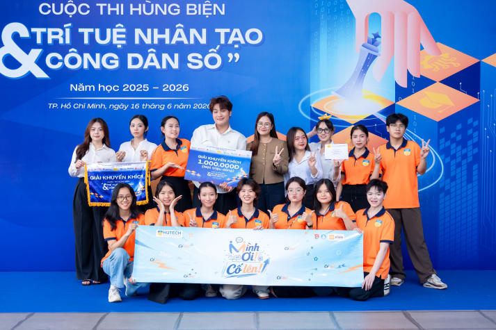 Sinh viên HUTECH tự tin thể hiện bản lĩnh tại Hội thi Hùng biện Khối thi đua 17 79