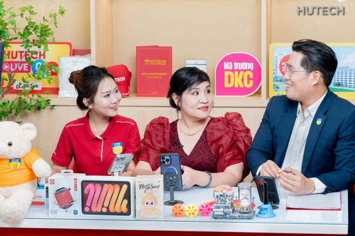 [HUTECH TIKTOK LIVE 2025] HUTECH tiếp thêm động lực cho sĩ tử 2k7: Chọn ngành đúng, học phí nhẹ, học bổng cao 31