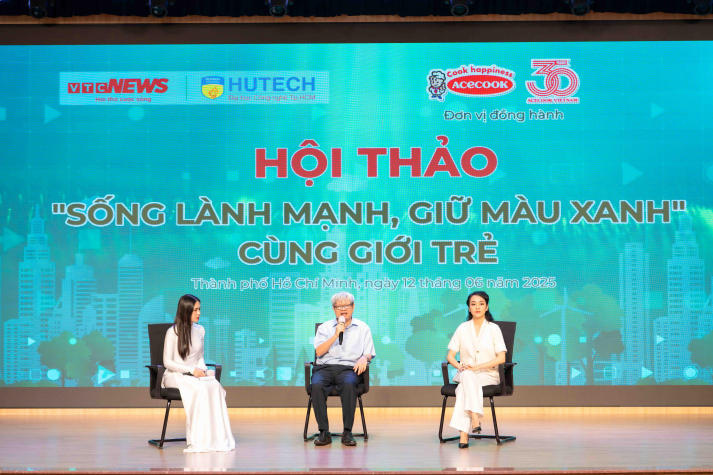 Ăn sạch, sống xanh: sinh viên HUTECH học về tiêu dùng bền vững và dinh dưỡng khoa học 79