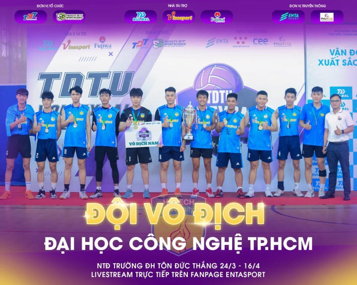 HUTECH đoạt Cúp vô địch “Giải bóng chuyền Trường Đại học Tôn Đức Thắng mở rộng 2023” - TDTU Volleyball Cup 2023 66