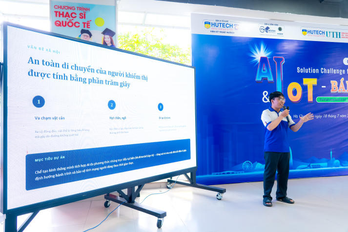 Viện Kỹ thuật dựng “đấu trường” AI và IoT, hội tụ loạt giải pháp công nghệ đột phá của sinh viên liên trường 97