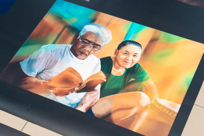 Gần 150 tác phẩm của sinh viên Thiết kế đồ họa mở ra góc nhìn mới về hội họa số 42