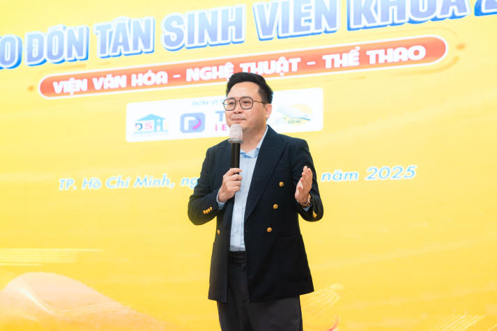 Chào đón tân sinh viên 2025 Viện Văn hóa - Nghệ thuật - Thể thao: Sẵn sàng bứt phá cùng đam mê 68