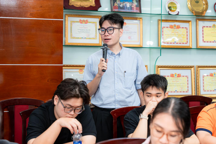 Sinh viên Khoa Quản trị kinh doanh sẵn sàng cho hành trình học tập trải nghiệm thực tế tại HR1 Vietnam Holdings 74