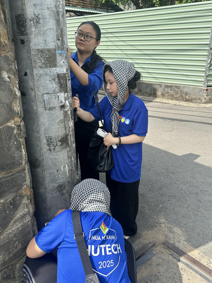 Mùa hè xanh HUTECH mặt trận TP.HCM: Hoàn thiện nhiều công trình ngay tuần đầu sau ra quân 89