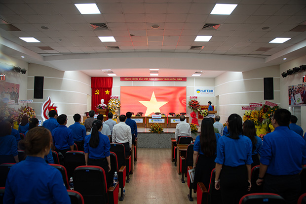 Đại hội Đại biểu Đoàn TNCS Hồ Chí Minh HUTECH nhiệm kỳ X thành công rực rỡ 123